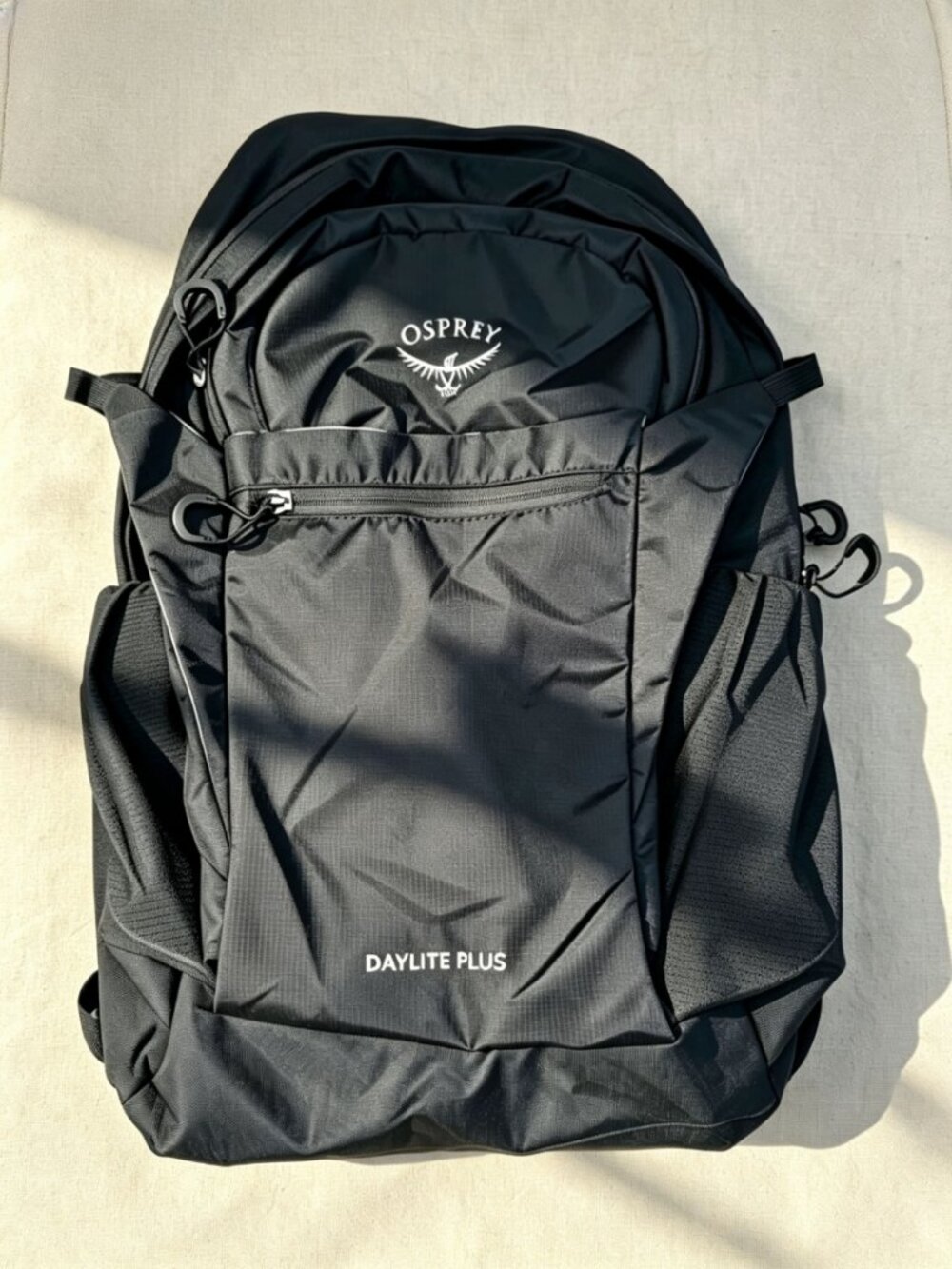 Osprey Daylite Plus 20L Backpack Black Lightweight Travel Hiking Daypack